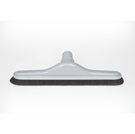 1-1/2" Floor Brush - ABS Plastic - Horsehair (Soft) Bristle - 14" Wide - Flexaust P/N 5355H