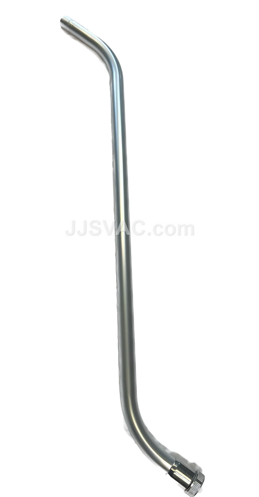 1-1/2" One Piece Vacuum Cleaning Wand - 54" Aluminum Tube - Metal Coupling - Friction Fit- Flexaust / TUEC 21A5