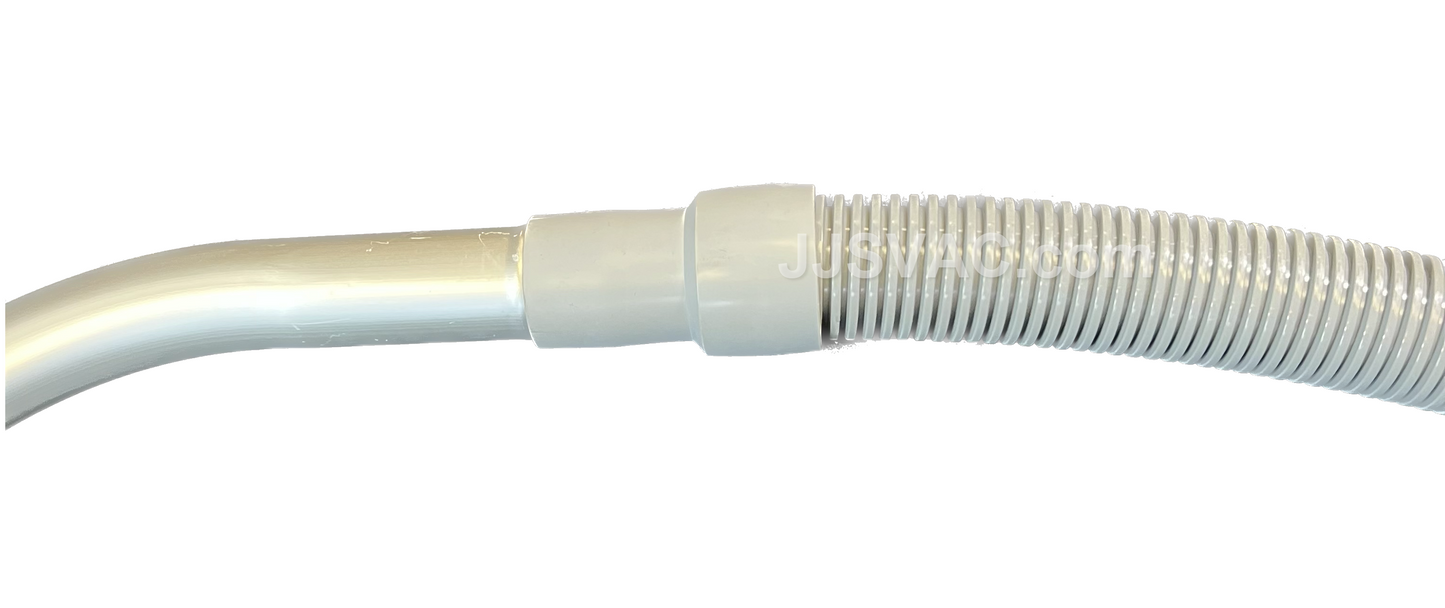 1-1/2" One Piece Vacuum Cleaning Wand - 54" Aluminum Tube - ABS Coupling - Friction Fit - Flexaust / TUEC 21AP5
