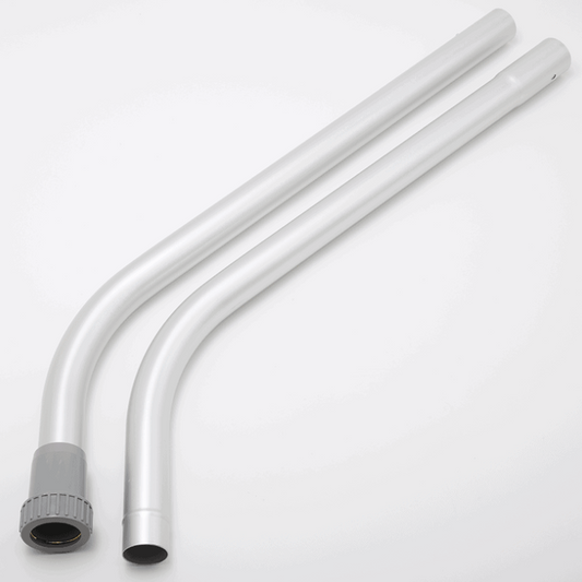 1-1/2" Two Piece Vacuum Cleaning Wand - 56" Aluminum Tube - ABS Coupling - Friction Fit - Flexaust / TUEC 29BP5