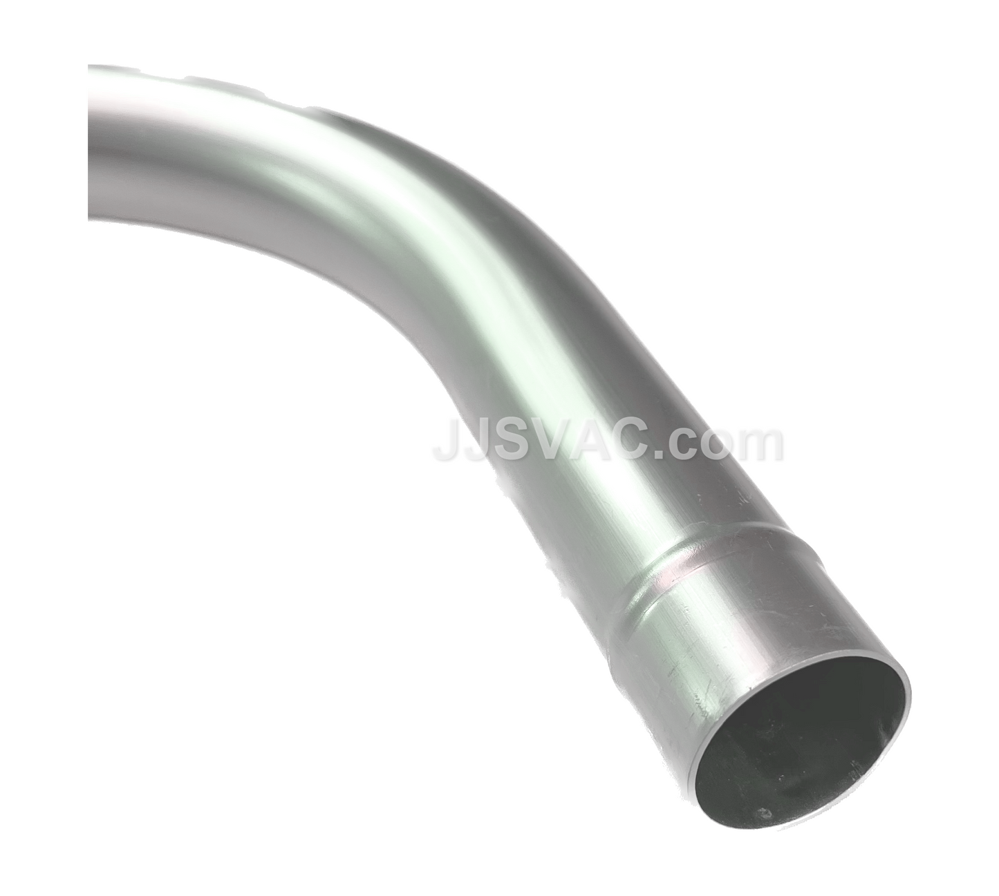 1-1/2" One Piece Vacuum Cleaning Wand - 49" Aluminum Tube - Metal Coupling - Friction Fit - Flexaust / TUEC 49A5