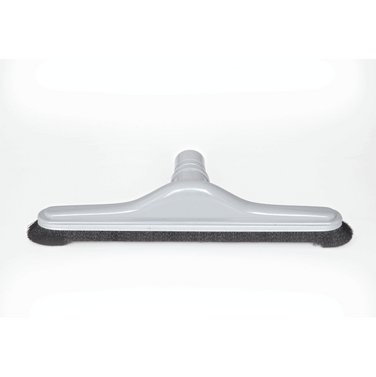 1-1/2" Floor Brush - ABS Plastic - Slotted Nylon (Medium) Bristle - 14" Wide - Flexaust P/N 5355SL